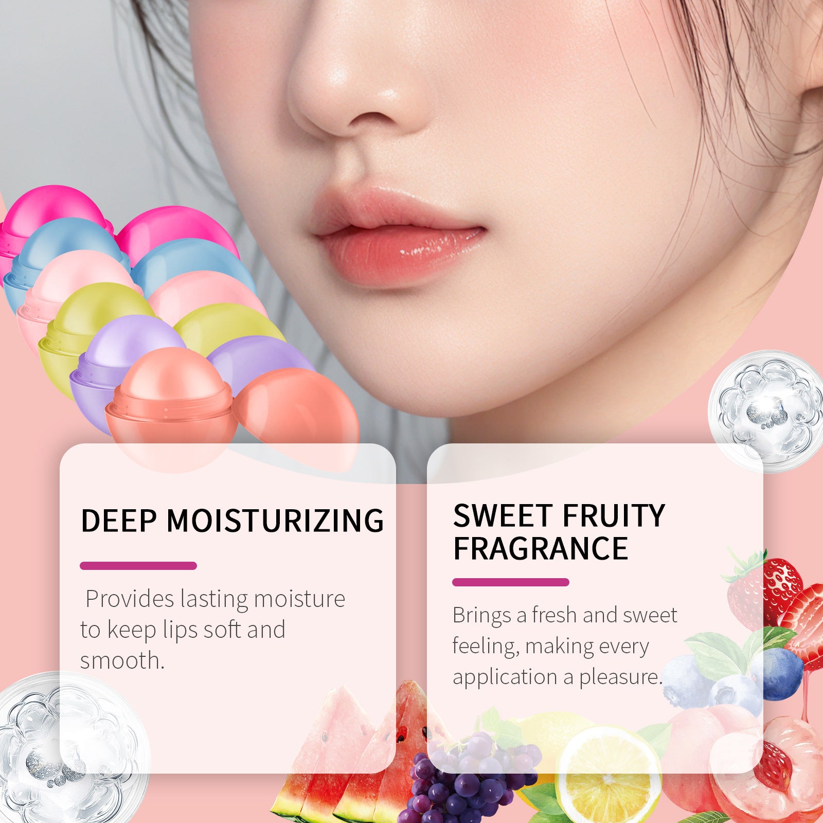 Moisturizing Lip Balm Care And Hydrating